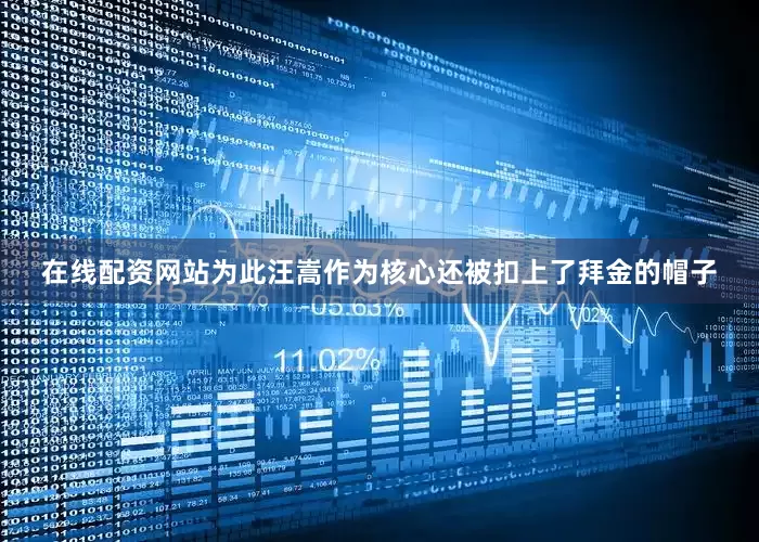 在线配资网站为此汪嵩作为核心还被扣上了拜金的帽子